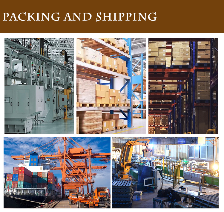 Packing and shipping Packing and shipping