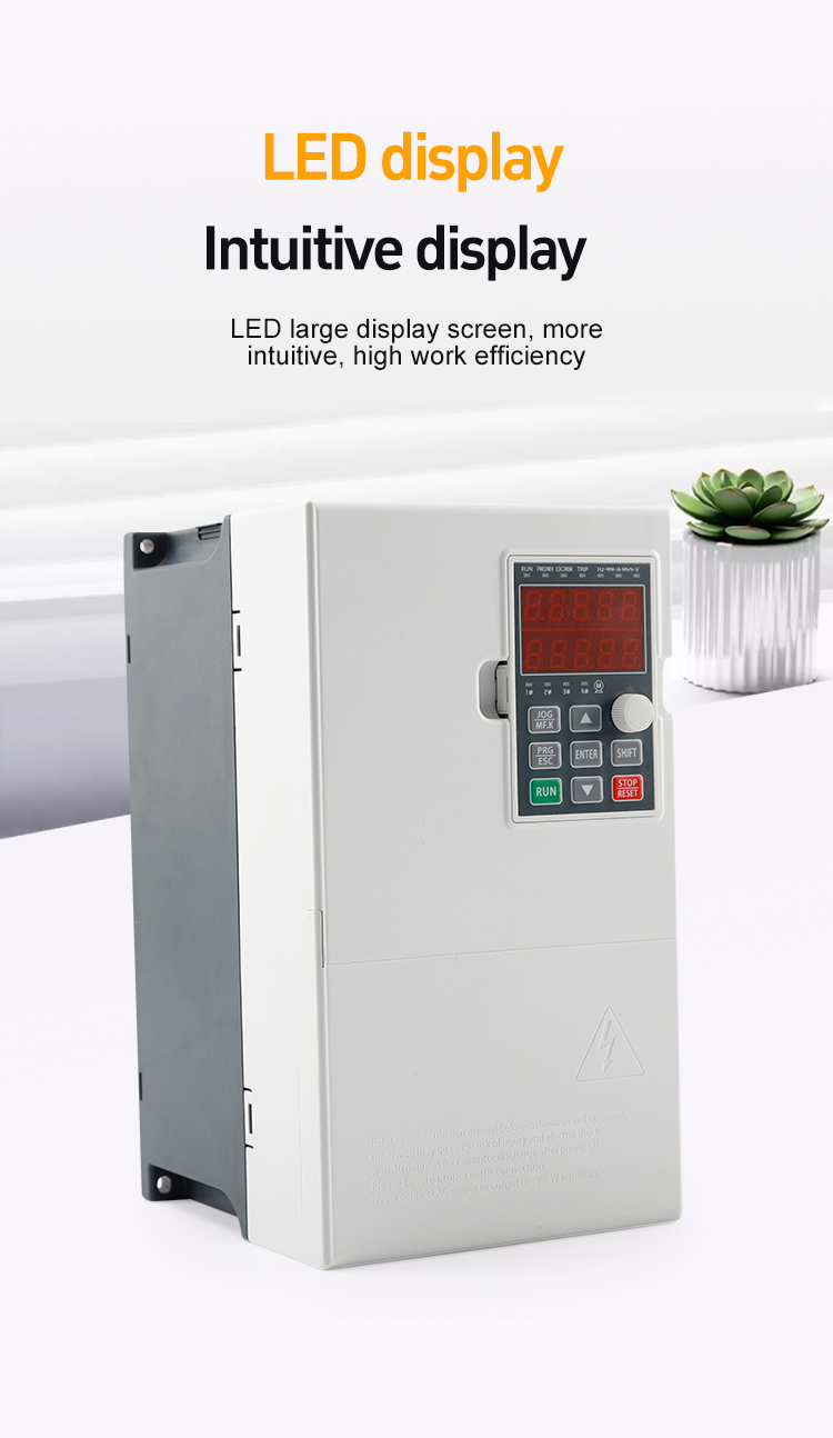 SHBF700 series Overloaded Vector Inverter left view SHBF700 series Overloaded Vector Inverter left view