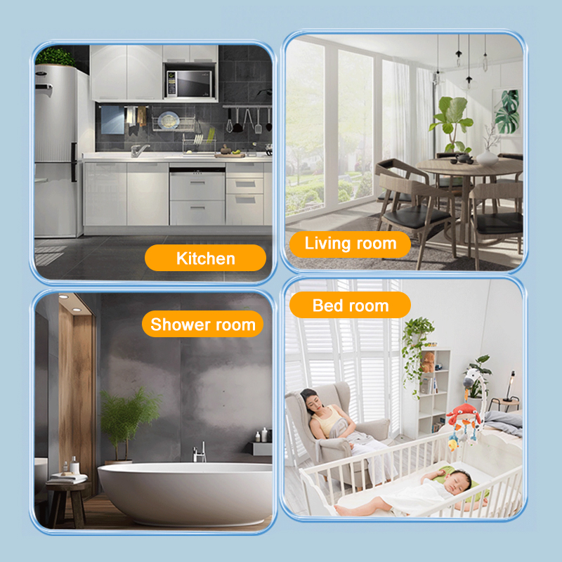 Wall mounted exhaust fan