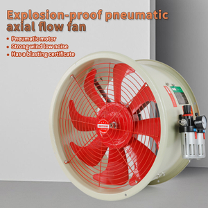 CBF Explosion proof Pneumatic Axial Flow Fan Pneumatic Motor Safety Protection Axial Flow Fan