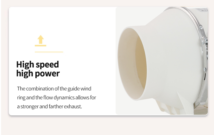 ST-100H diagonal flow pipeline booster fan