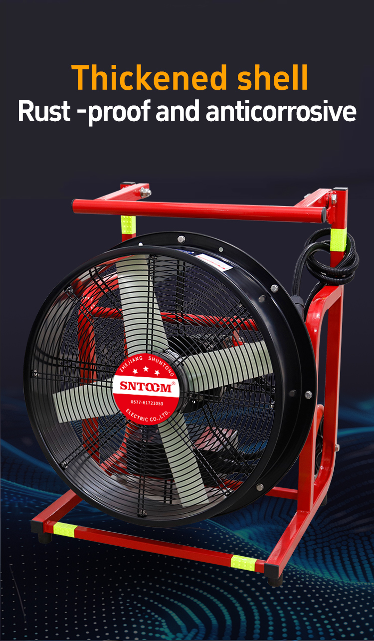 Battery-powered mobile smoke extravtor application environment