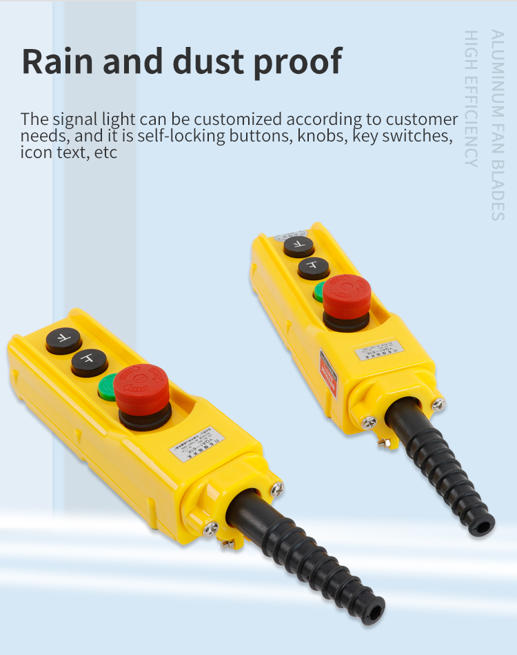 Trip Button Switch features
