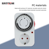 24-hour Automatic Power-off Household Energy-saving British Standard Mechanical Timer Switch