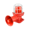 Explosion proof sound and light alarm for chemical and mining use at gas stations