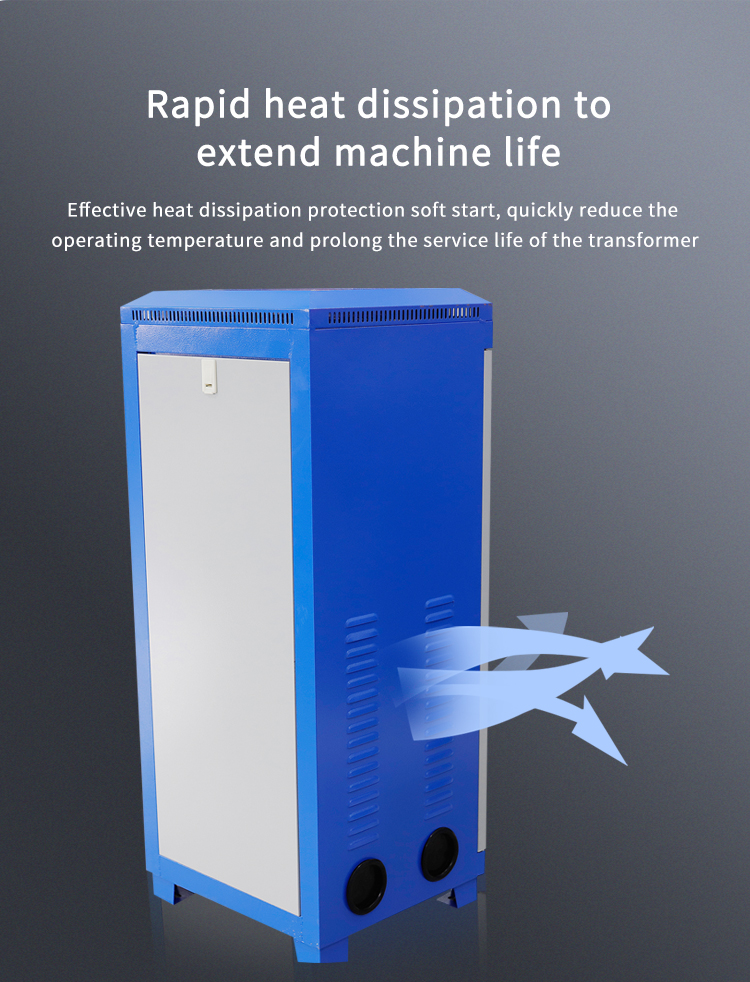 Rapid heat dissipation to extend machine life