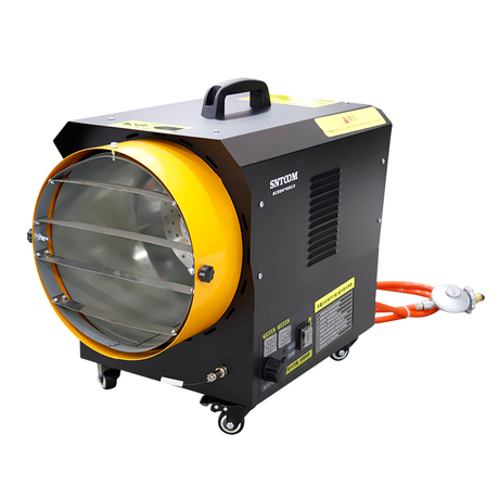  MGQ series warm air heaters Warm Heater Fan