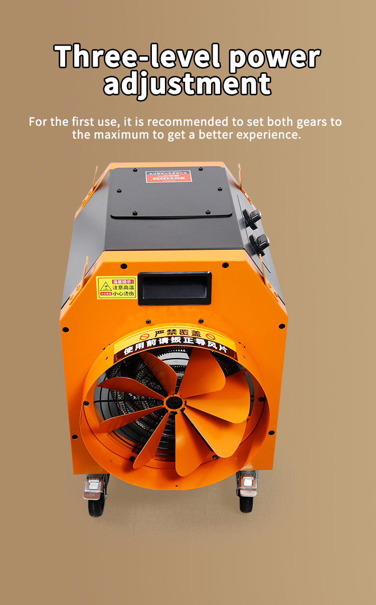 DR series high-power industrial electric heater note