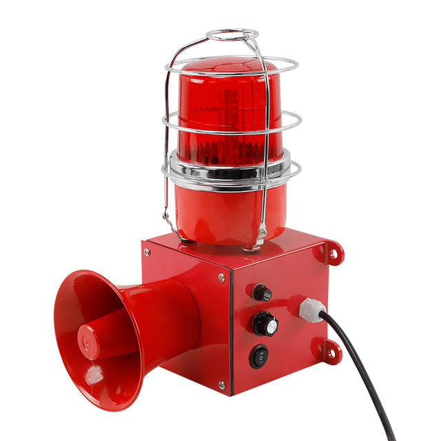 STSG-02 audio-visual alarm device Alarm with mesh cover