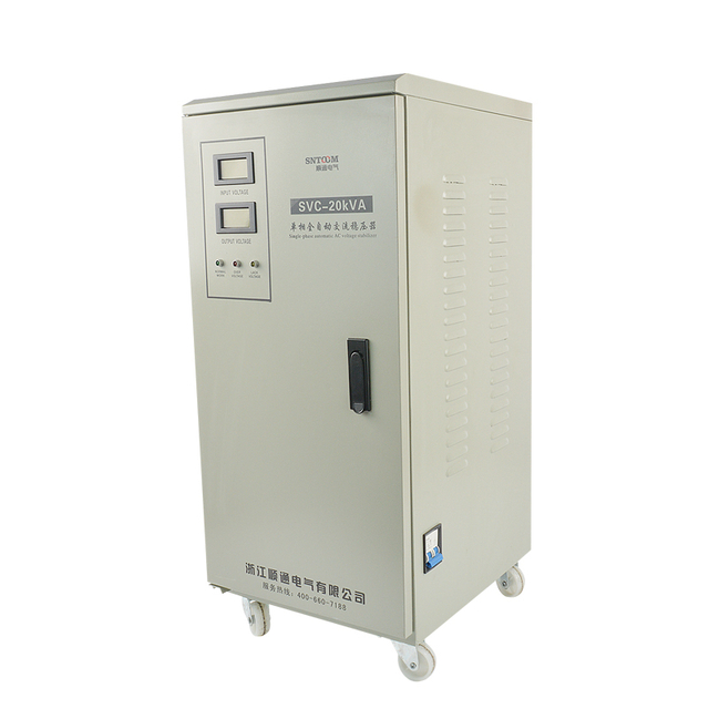 Factory direct single-phase automatic AC voltage regulator with long service life