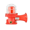 Explosion proof sound and light alarm for chemical and mining use at gas stations