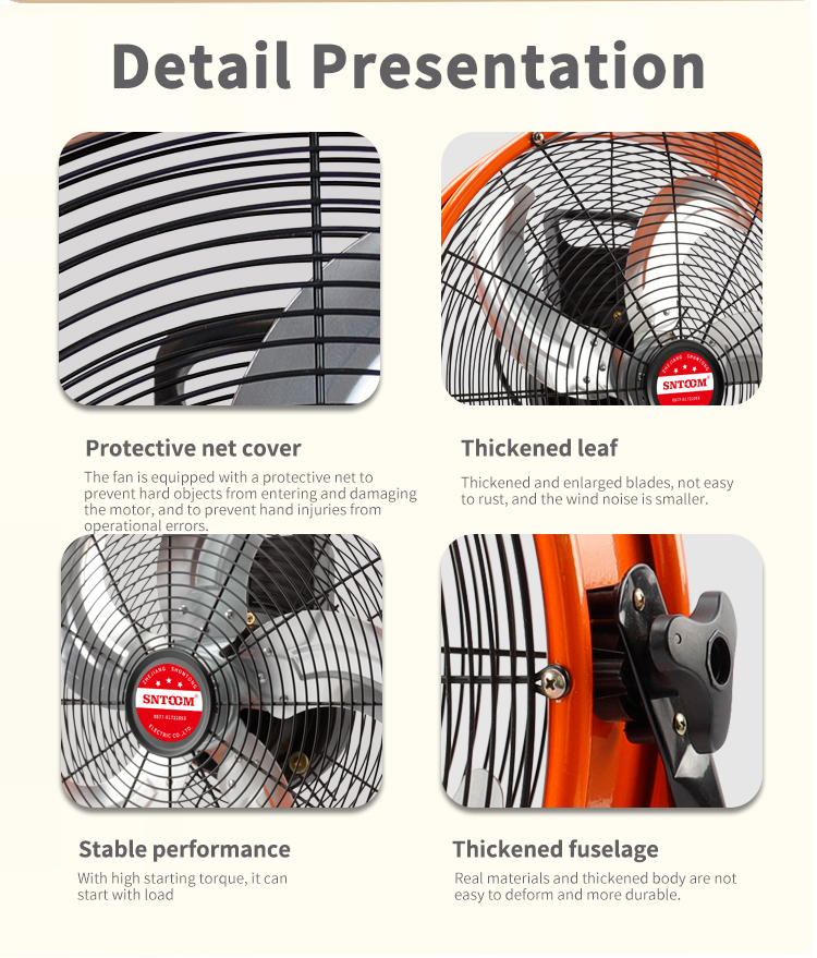 ST-450 exhaust fan detail drawing