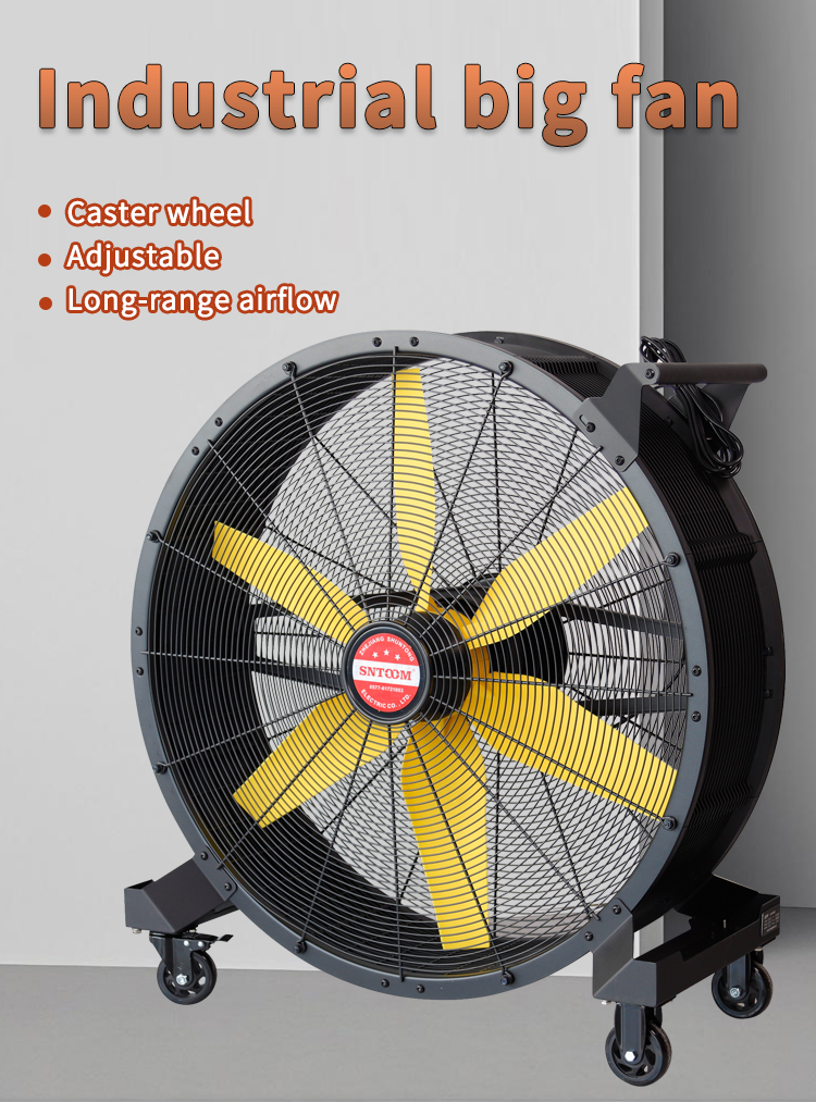 Industrial Big Fan left view