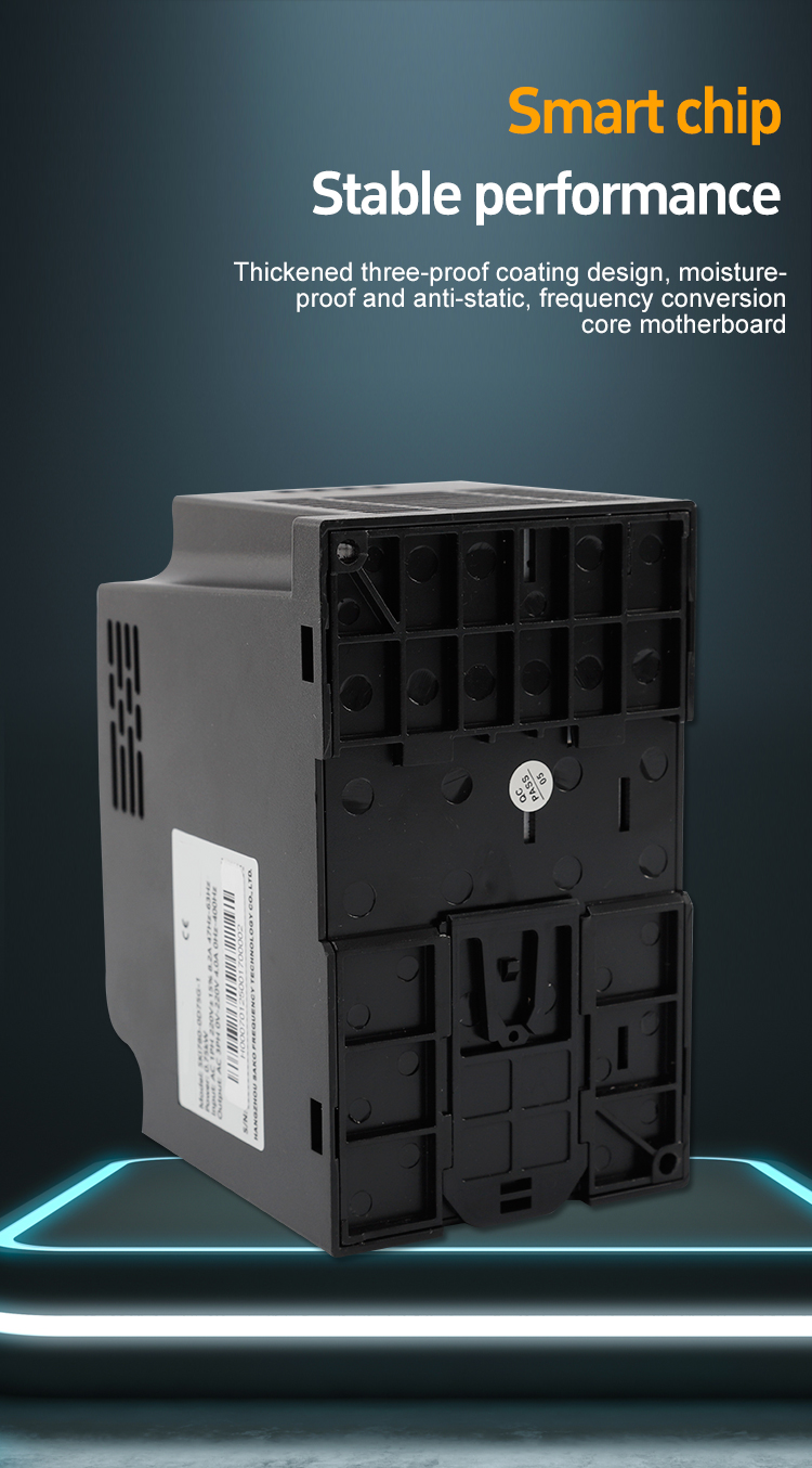 780 series Overloaded vector inverter Bottom image