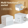 One To Two Functions with Switch Multi-function Multi-position Socket Converter Portable Power Plug