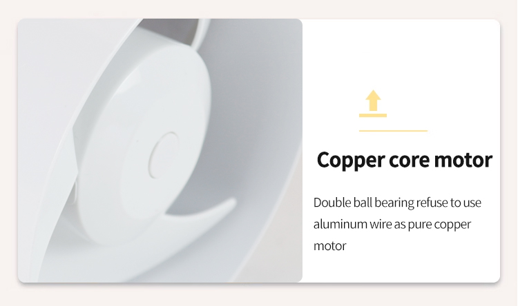 Wall mounted exhaust fan