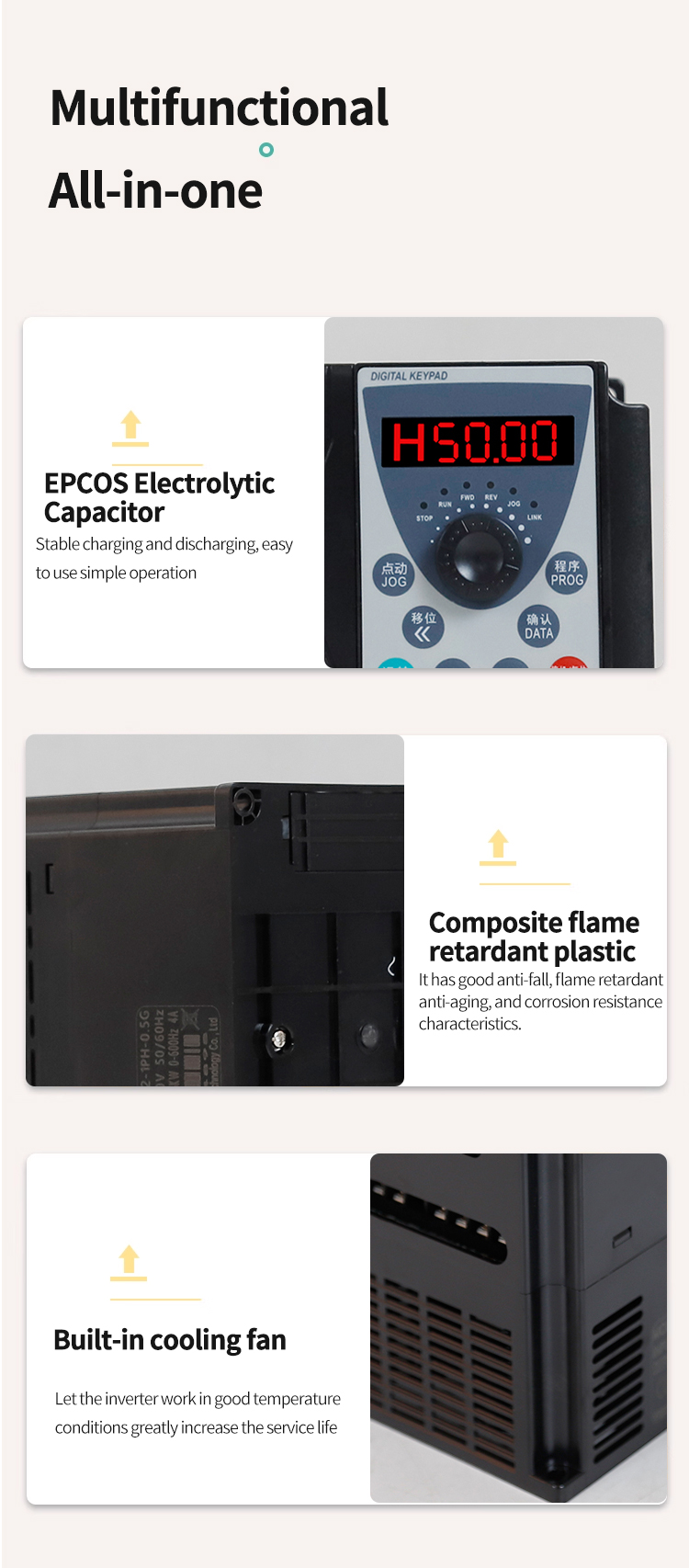 Frequency converter inverter