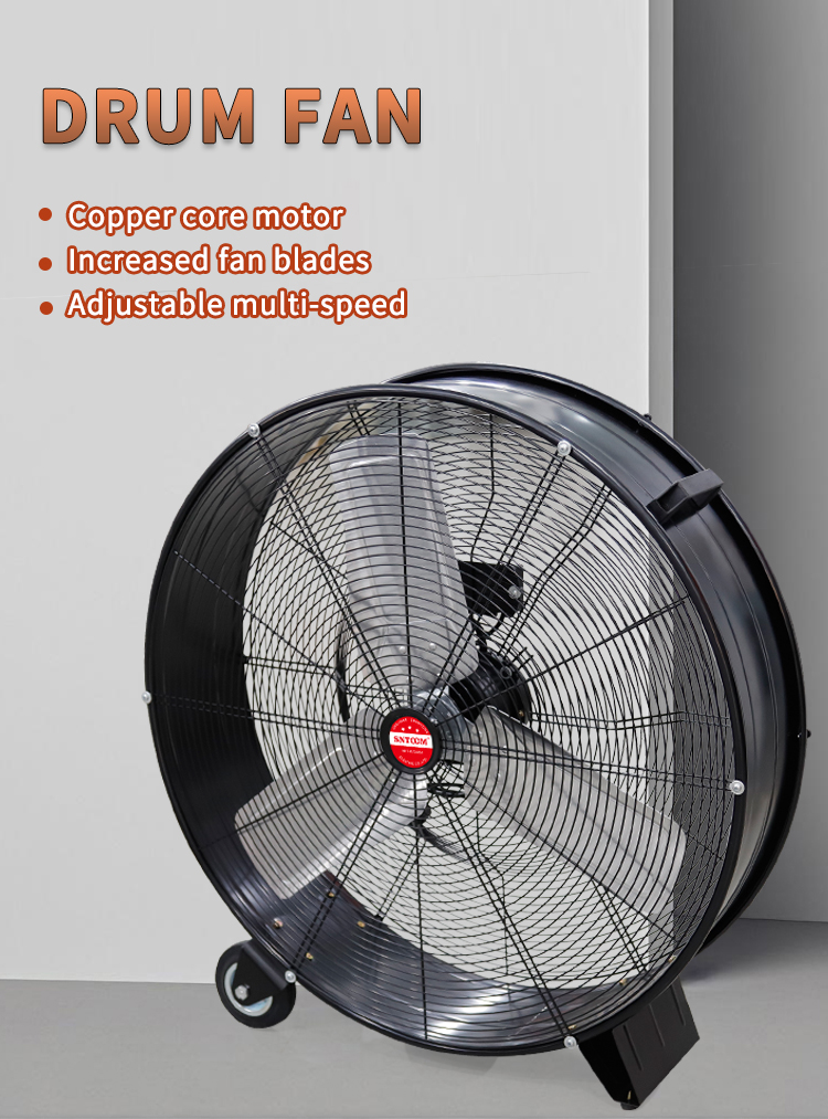 Drum fan 