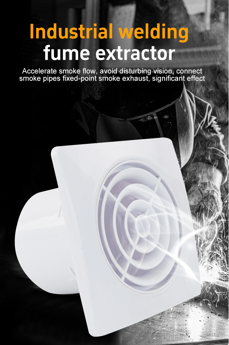 Industrial welding fime extractor