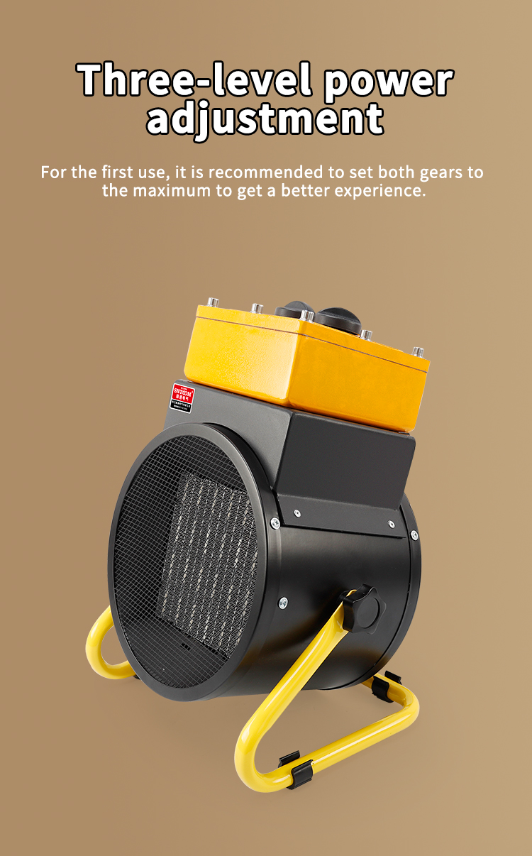 ST-2EX-LD (T) Explosion proof Warm Air Heater right view