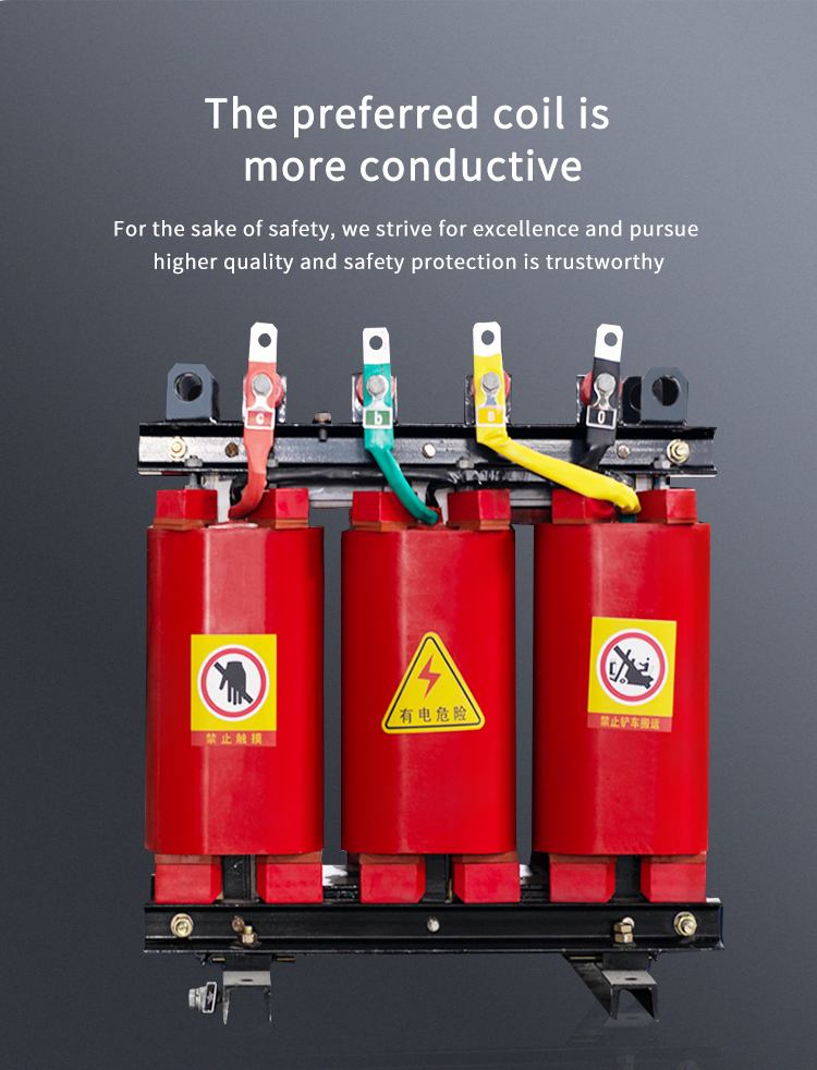 The preferred coil is more conductive
