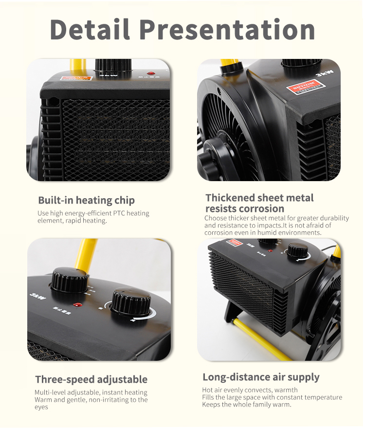 ST-C3 Indoor Heater detail drawing