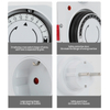 24-hour Automatic Power-off Household Energy-saving British Standard Mechanical Timer Switch
