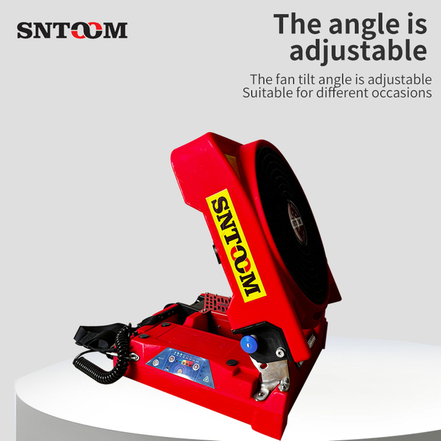  Positive/negative pressure smoke extractor for fire fightingMobile fire fighting smoke extractor