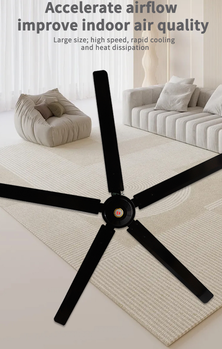 Accelerate airflowimprove indoor air quality