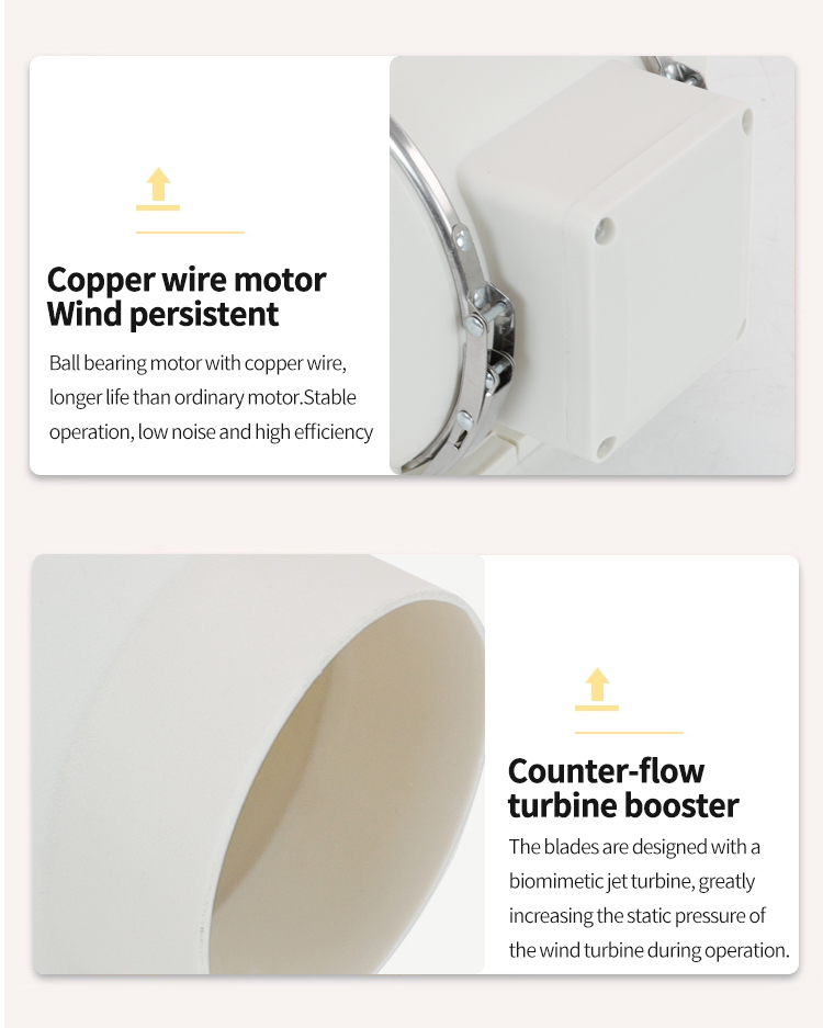 ST-100 oblique flow pipeline booster fan