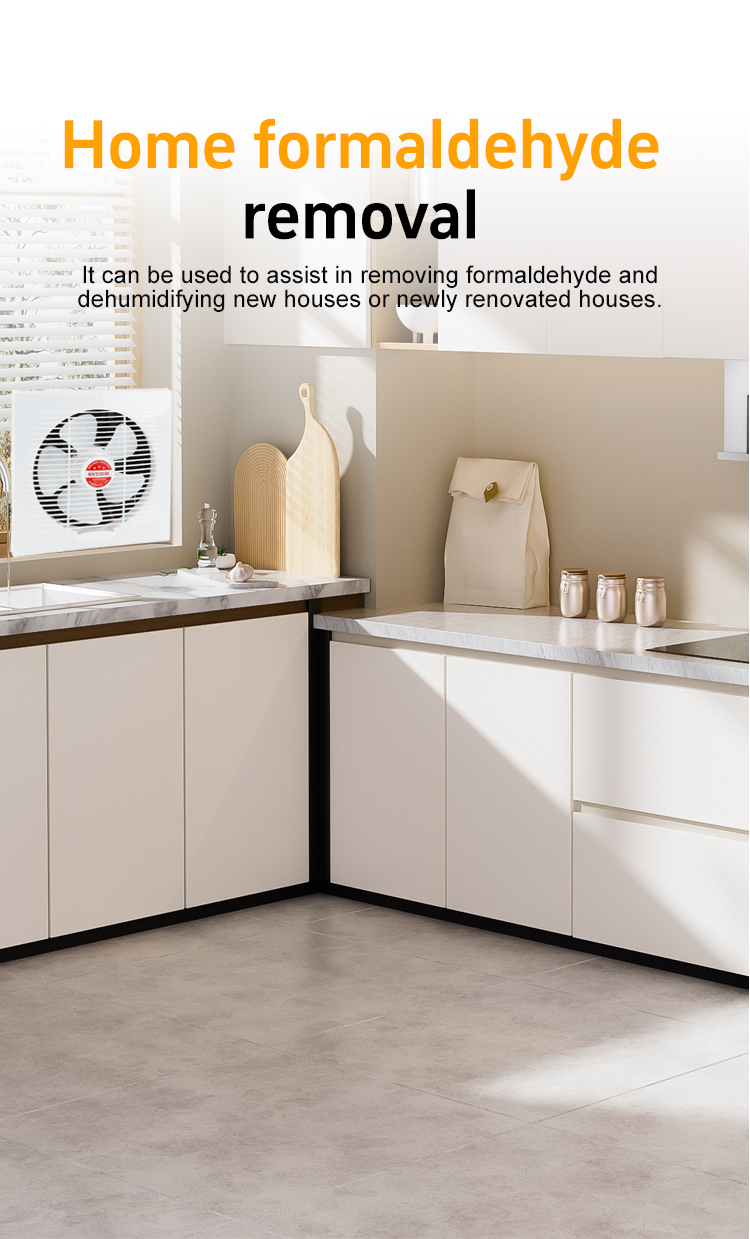 ST-25 window fan for formaldehyde removal