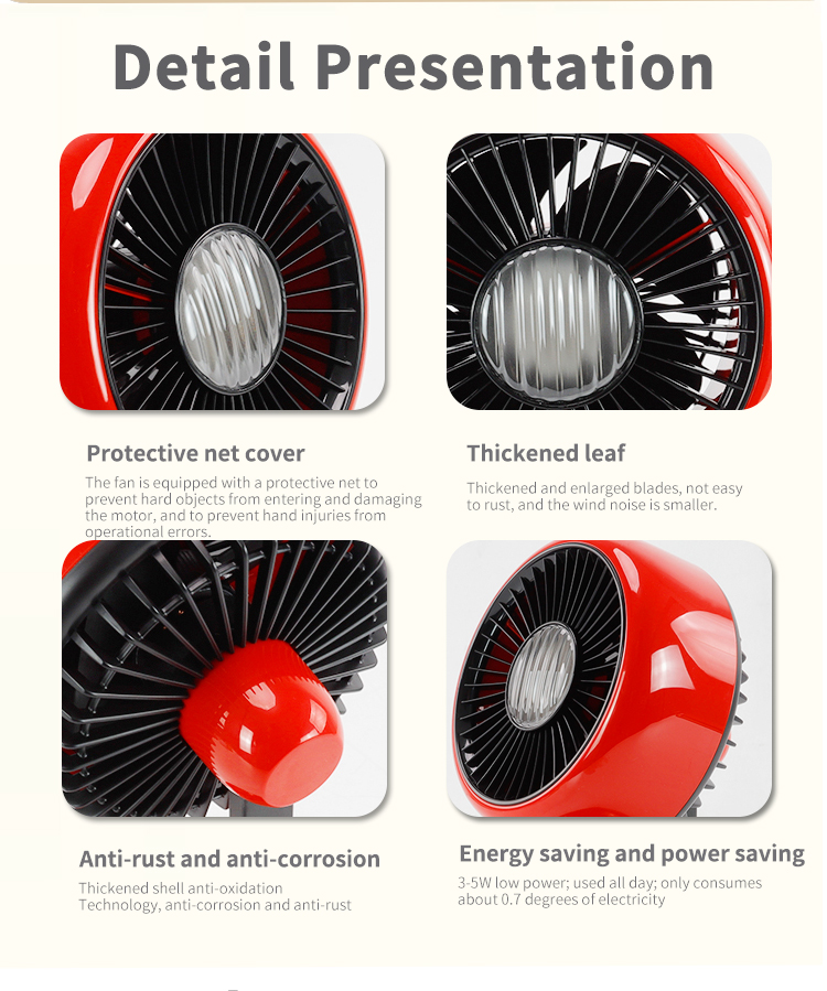 Q3 desk fan detail drawing