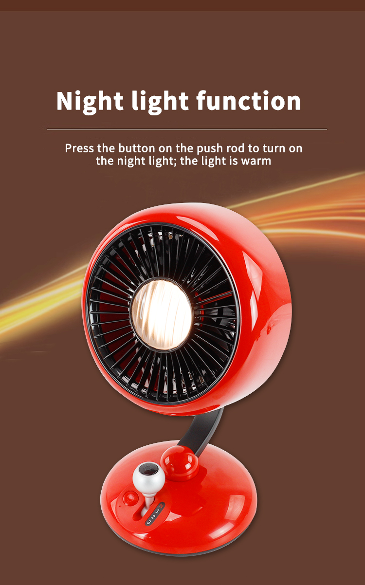 Q3 desk fan right view