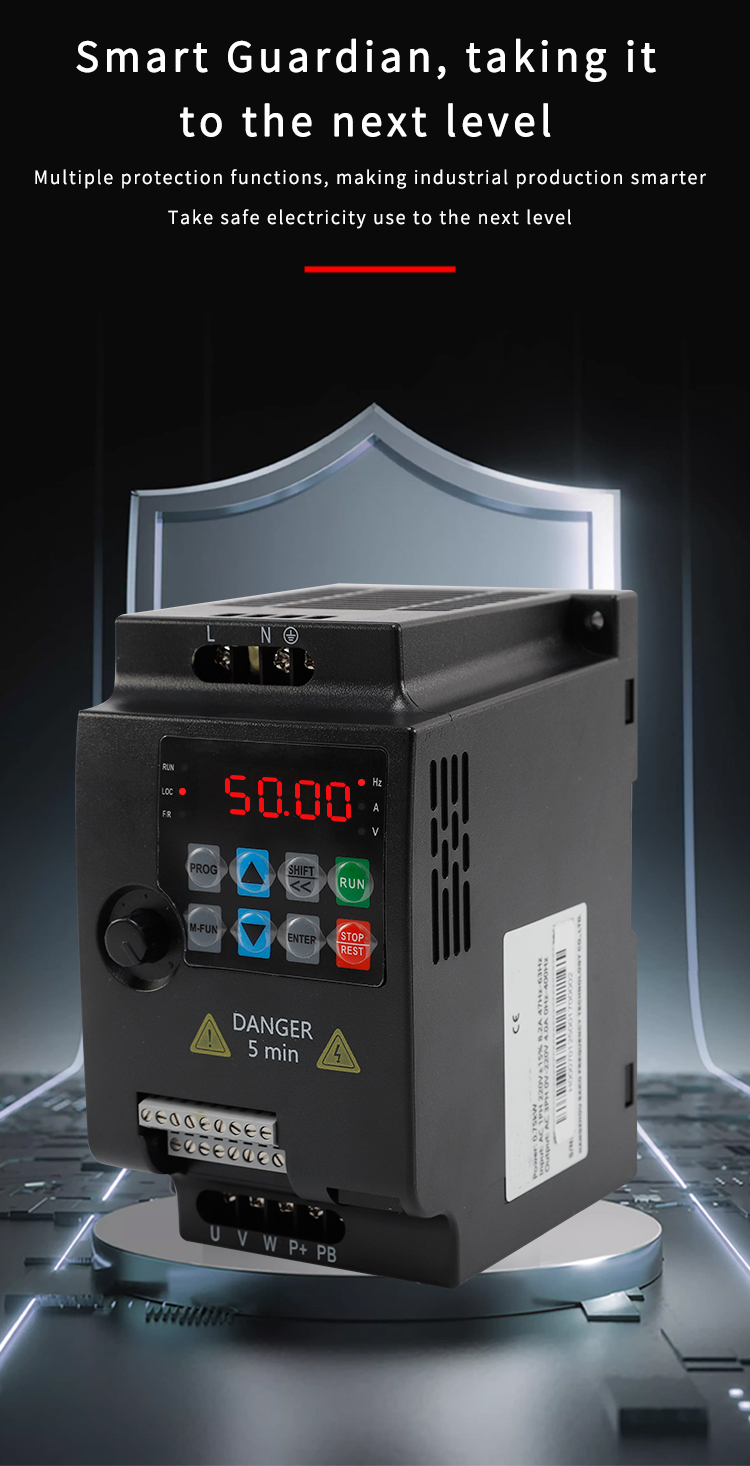 780 series Overloaded vector inverter side view