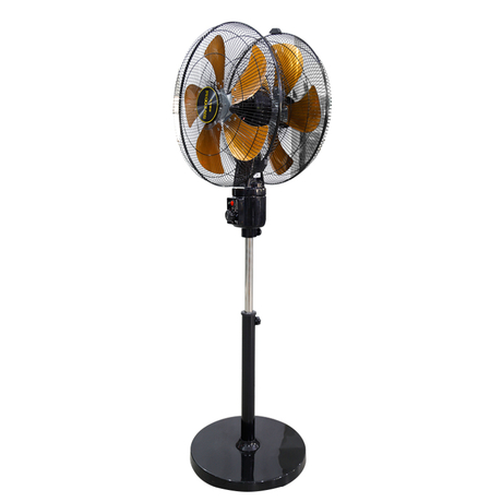 Multi Functional Wind Adjustable Height Electric Fan Double Head Fan