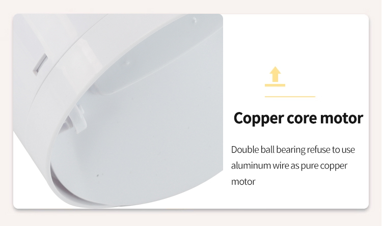Copper core motor
