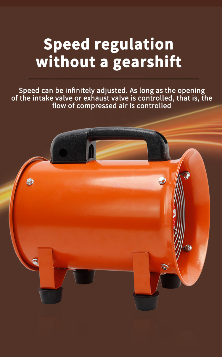 BTF-II-200 explosion-proof pneumatic axial flow fan