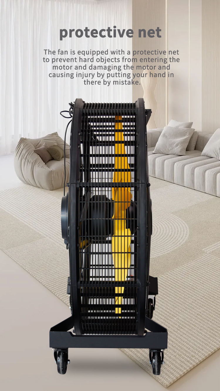Industrial Big Fan side view