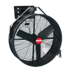 YT series black wall mounted permanent magnet fan