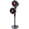 Remote Control Timing Floor Silent Strong Large Vertical Turbine Double Head Air Circulation Convection Fan