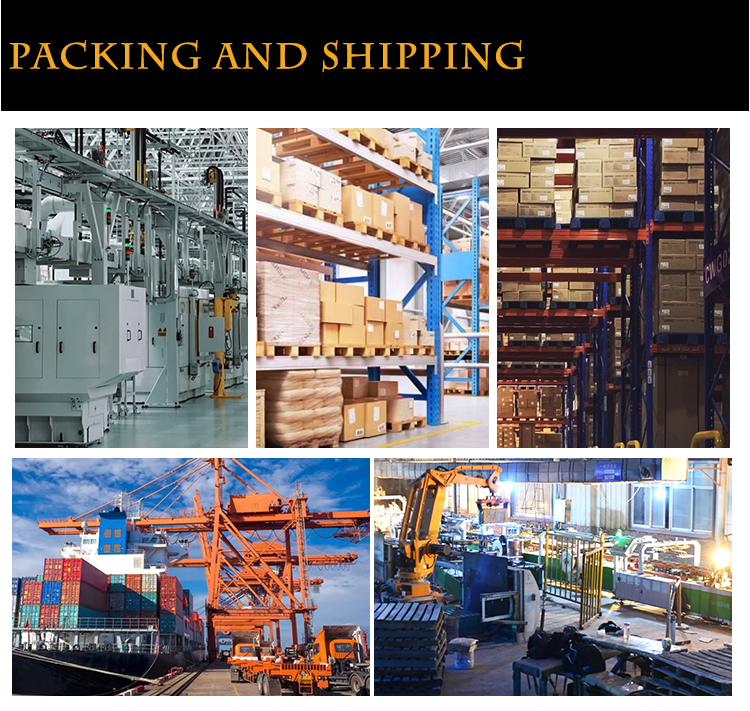Packing and shipping