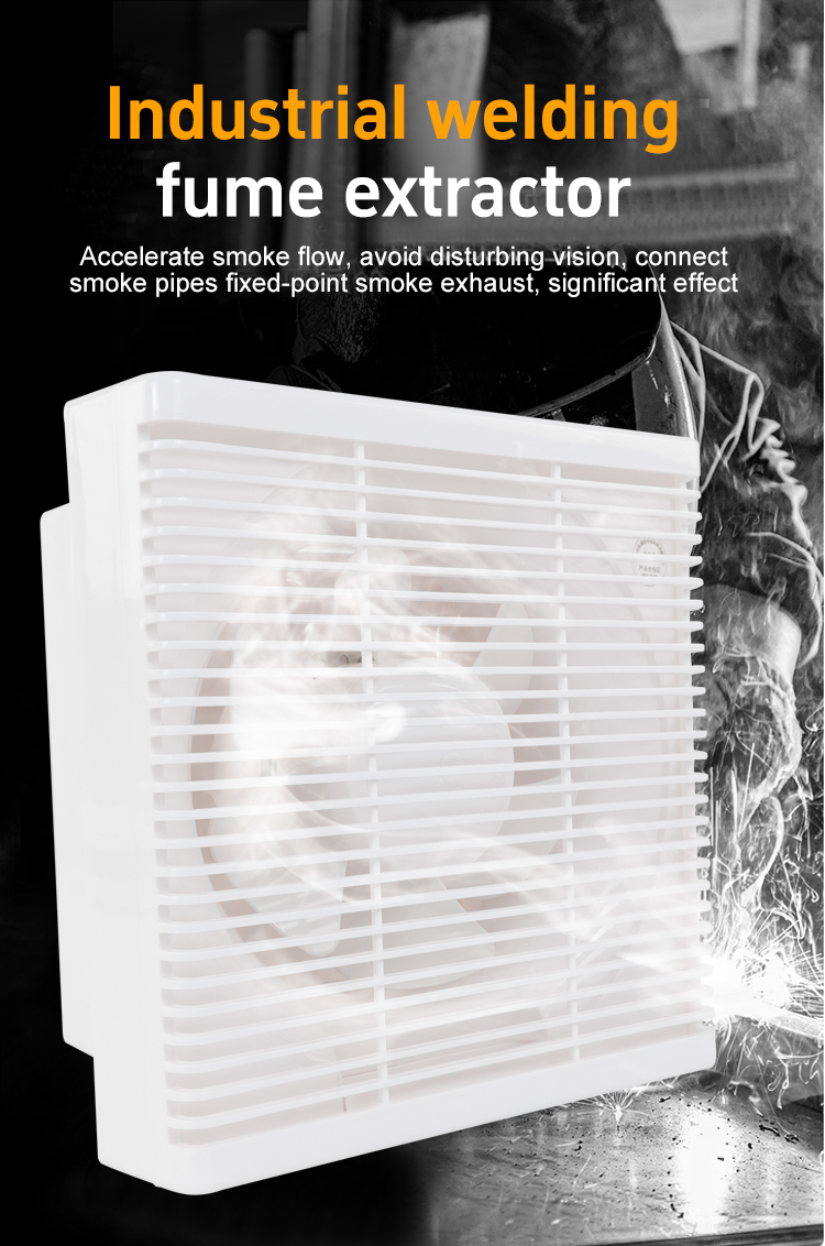 Square ventilation fan exhaust diagram