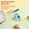 Wholesale Multifunctional Wiring Board with Storable Cables Creative Planet USB Sockets