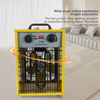 High Power Industrial and Household Air Heating Fan Square Electric Heater