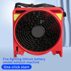Adjustable Fast Speed Fire Fighting Lithium Battery Smoke Ventilator