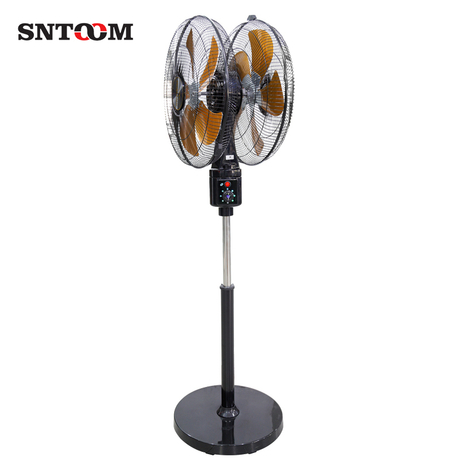 Multi Functional Wind Adjustable Height Electric Fan Double Head Fan