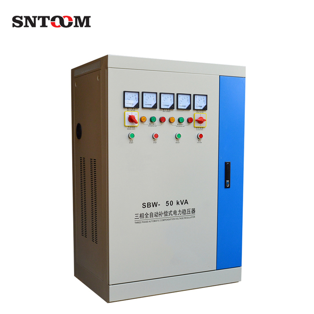 Manufacturer Direct Supply Three Phase Fully Automatic Compensation Electric Power Regulator