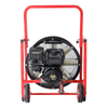 High power 4.8kW gasoline engine exhaust fan