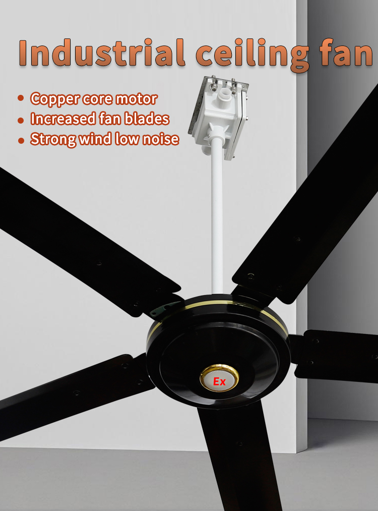 Industrial ceiling fan