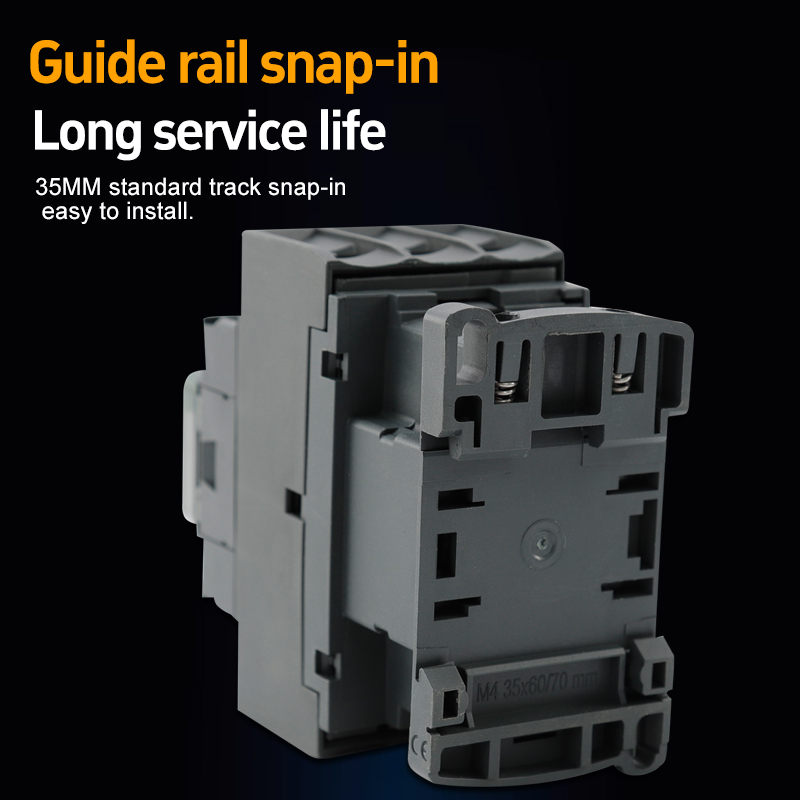 Guide rail snap-inLong service life